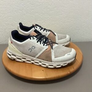 On Cloudswift Womens 11 Running Shoes White Copper Helion Superfoam Mesh Sneaker